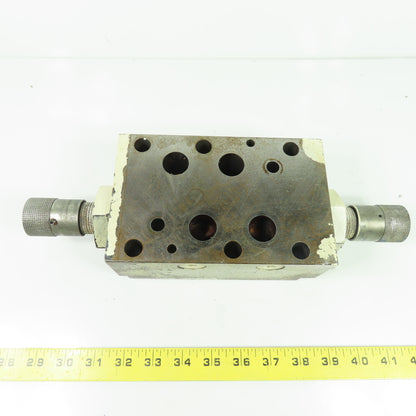 Parker FM6F-20H Manatrol Division Hydraulic Flow Control Valve