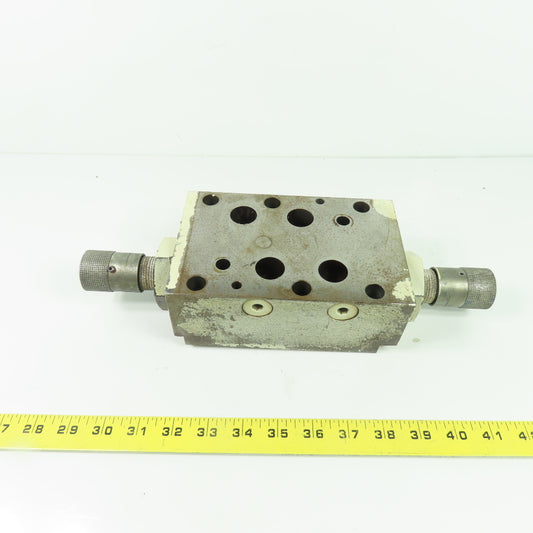 Parker FM6F-20H Manatrol Division Hydraulic Flow Control Valve