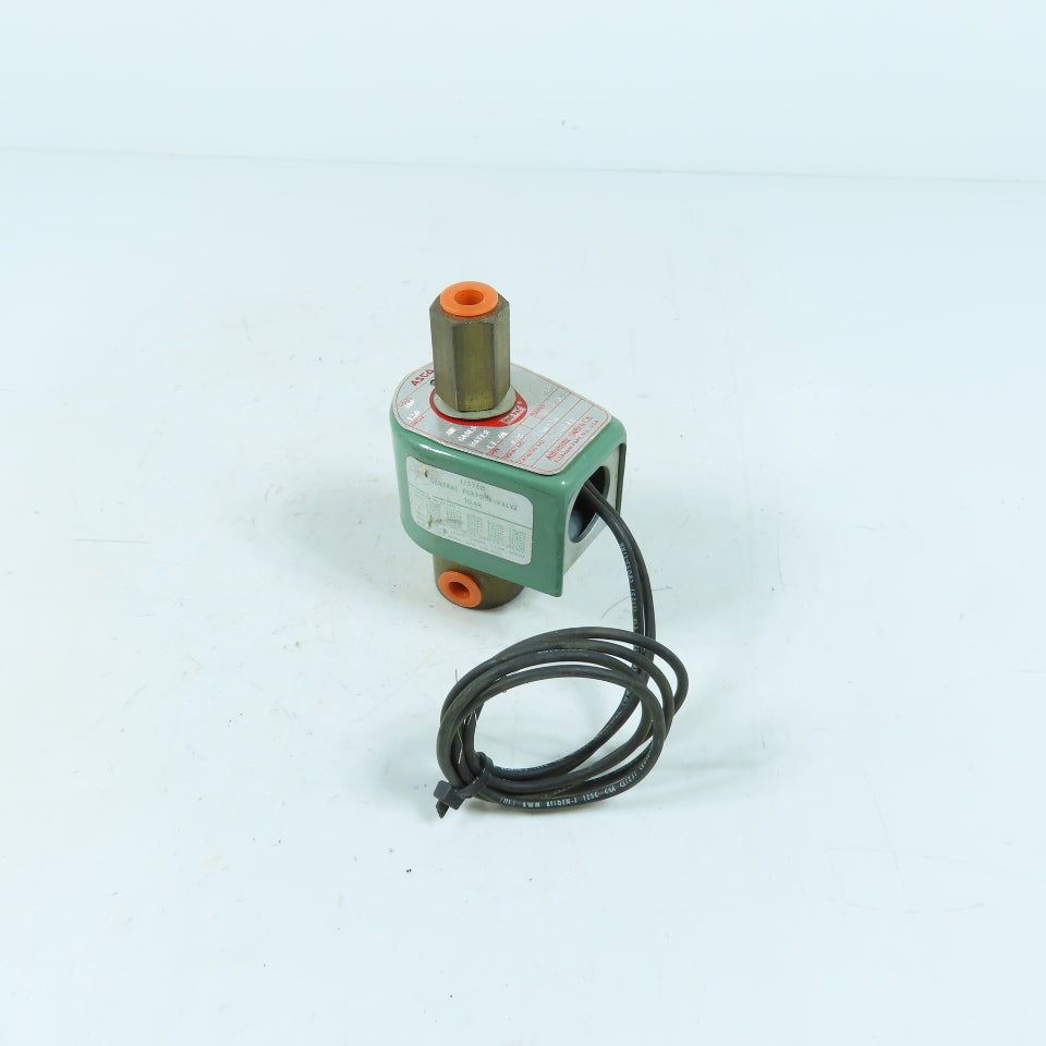 ASCO 8314C41 Solenoid Valve 1/8" Pipe 120V 3/64" Orifice