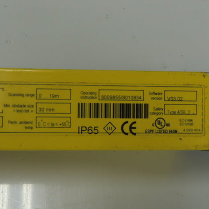 SICK 1026835 C40S-0603DC200 C4000 Standard Safety Light Curtain Sender 600mm