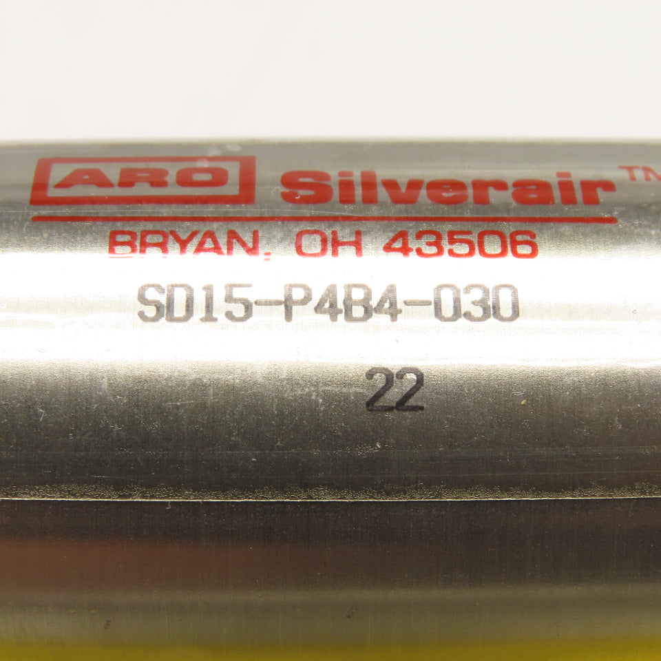 Aro SD15-P4B4-030 Silverair 1-1/2" Bore 3" Stroke Double Acting Air Cylinder