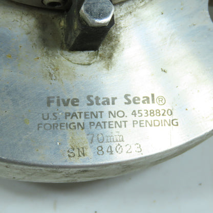 Five Star Seal Series 84 Fluid Mechanical Seal 70mm 316SS