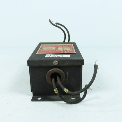 The Bellows Co. Acme 10-2 Control Transformer 220V to 10V 10VA