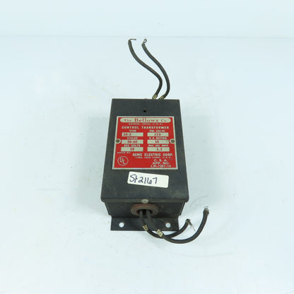 The Bellows Co. Acme 10-2 Control Transformer 220V to 10V 10VA
