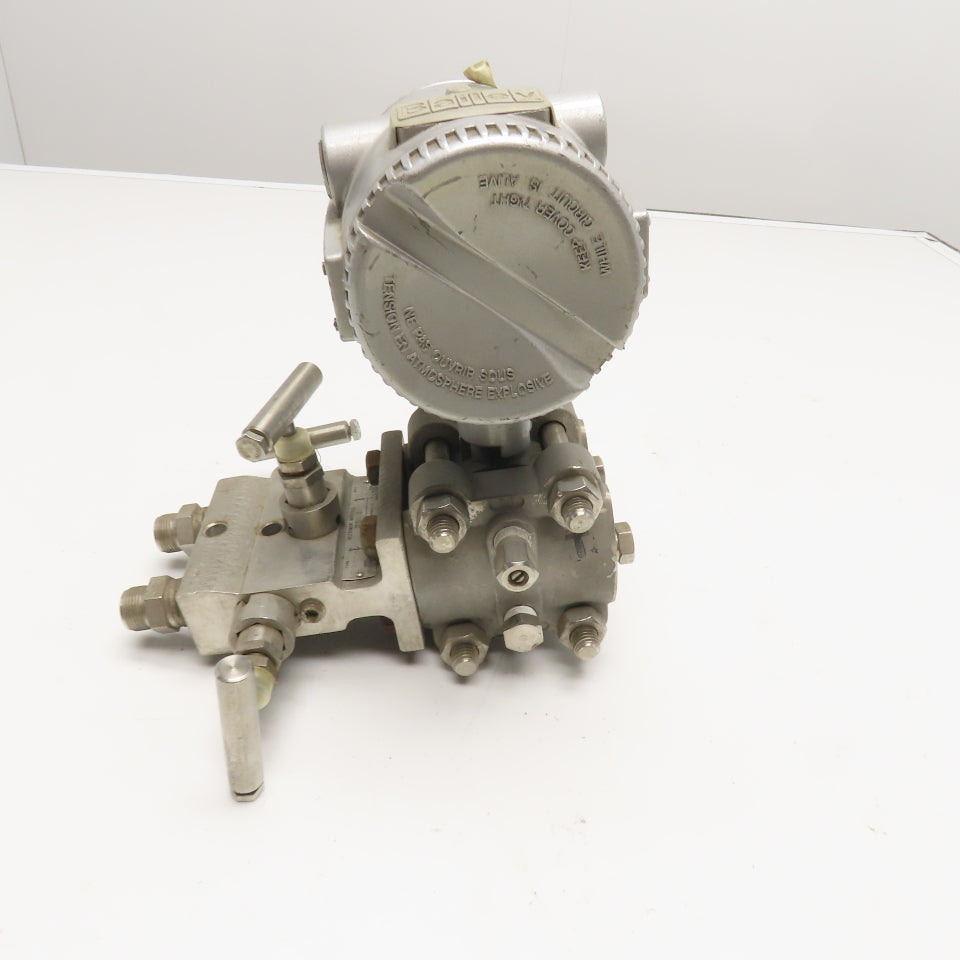 Bailey PTSDDC122BB210B Differential Pressure Transmitter W/ Manifold 12-42VDC