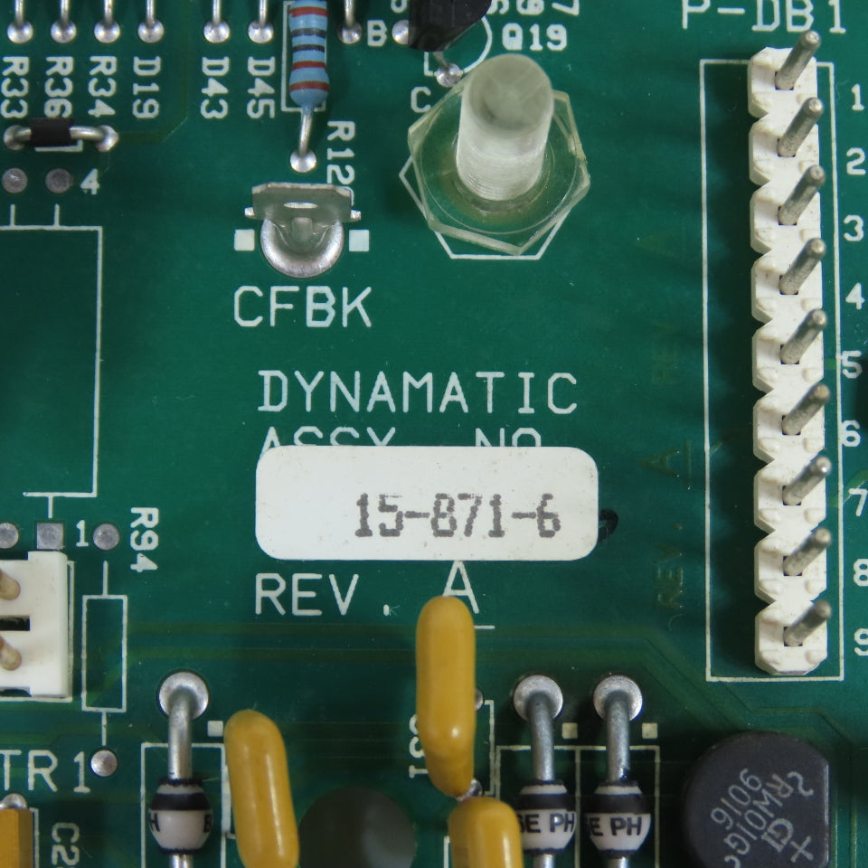 Dynamatic 15-871-6 AF5000+ Power Supply Assembly Board