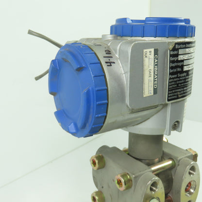 Barton FHCF-33V4-ADCYY-AA Differential Pressure Transmitter 0-25 INWC 4-20mAdc