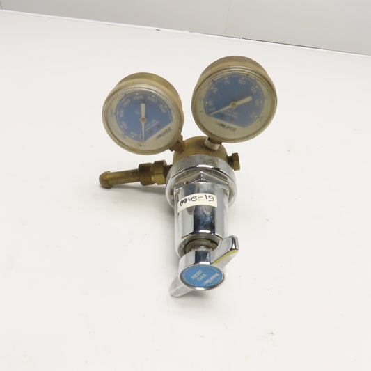 Linde 150-580 R-76 Inert Gas 2 Stage Pressure Regulator