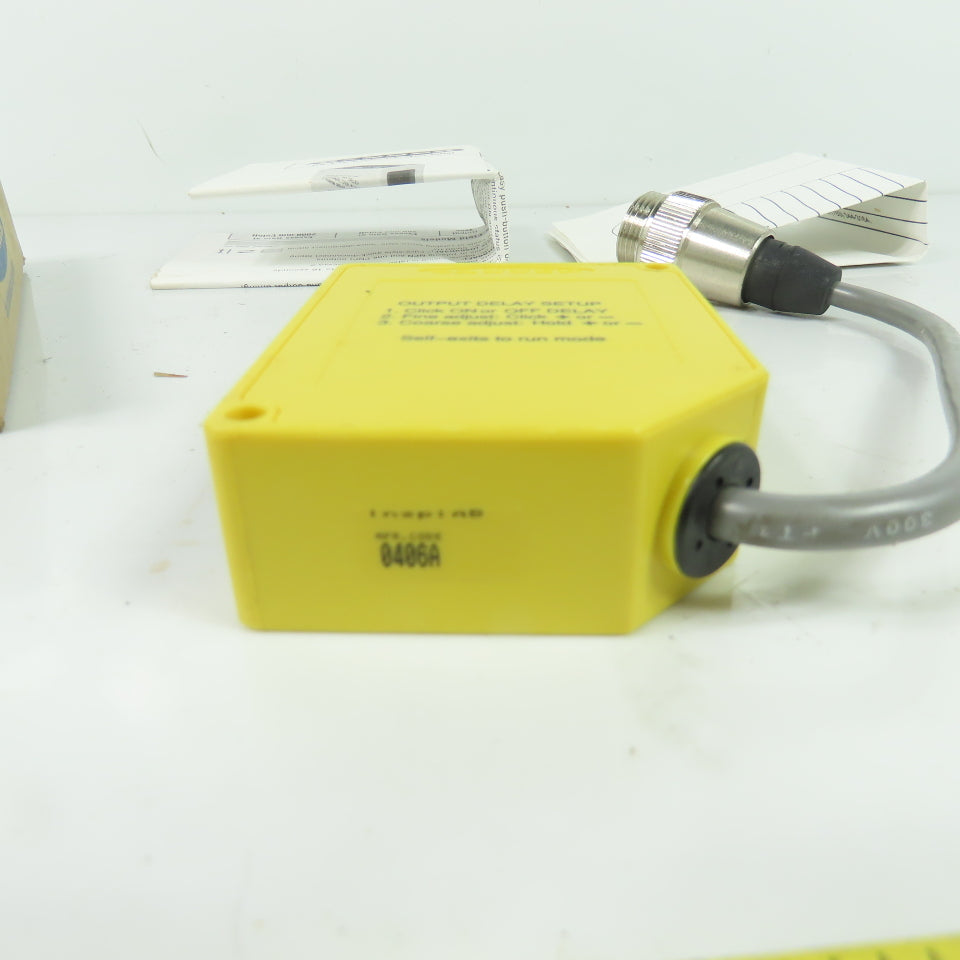 Banner Q60VR3AF2000Q-63003 Photoelectric Sensor 24-250VAC 12-250VDC 5A NEW