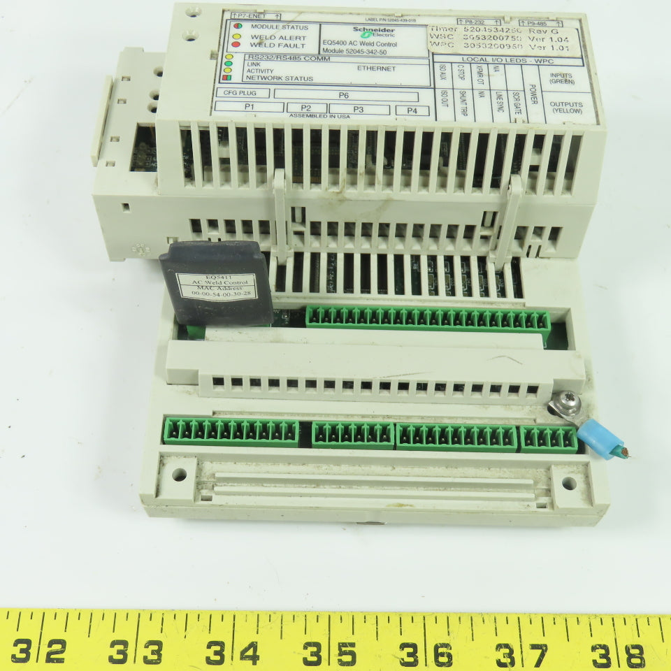 Schneider Electric 52045-342-50 EQ5400 AC Weld Control Module EQ5400