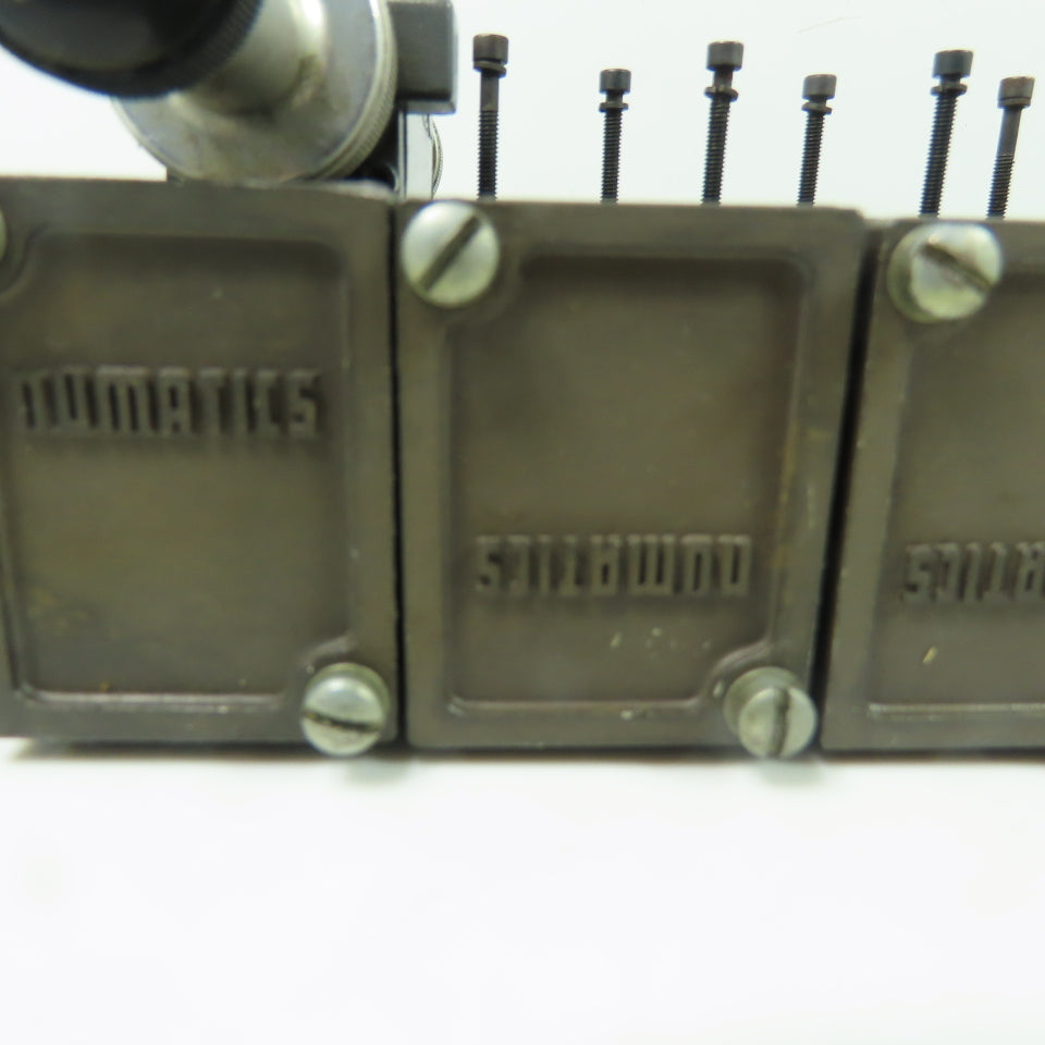 Numatics 081RD100J016Y00 Flexiblok 10-Station Pneumatic Valve Manifold