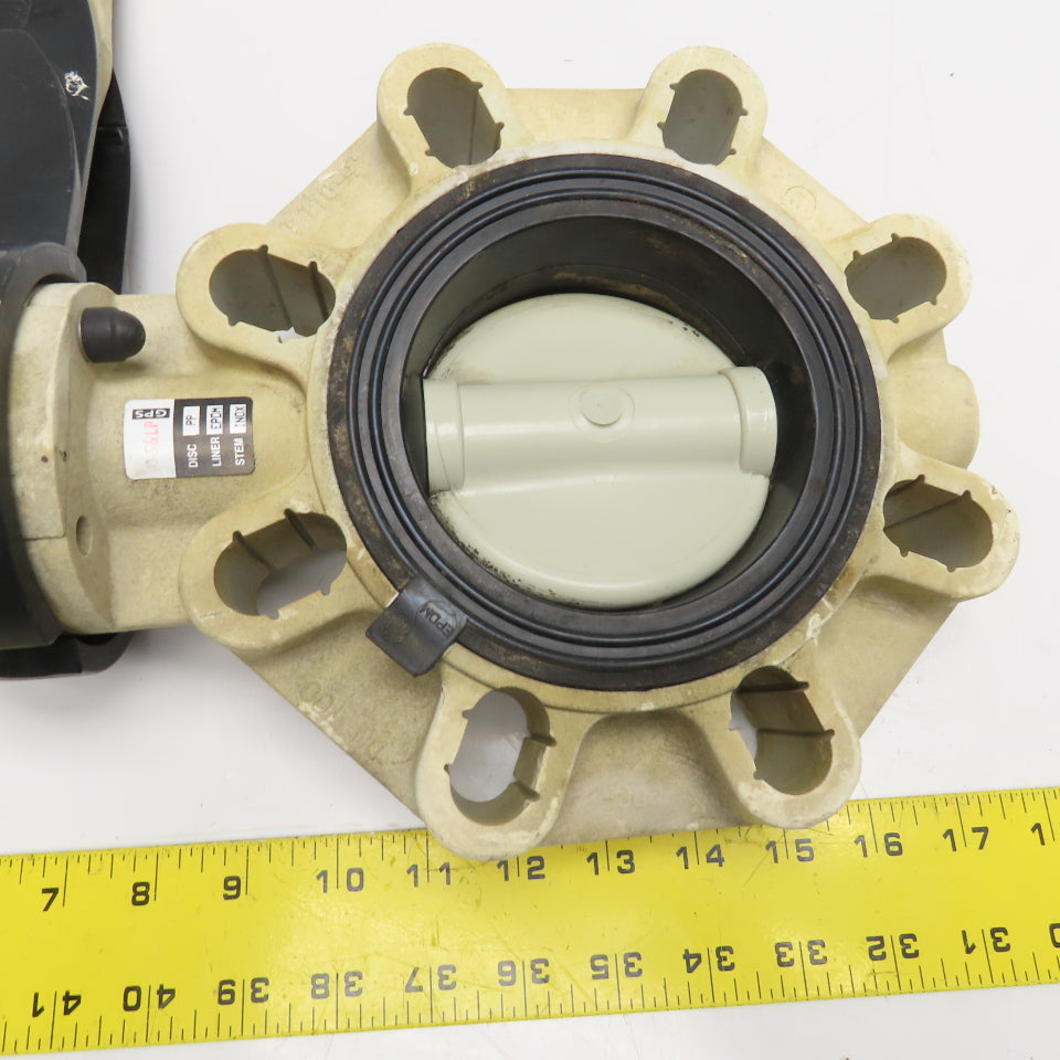 Durapipe S&LP D 110-4" 4" Wafer Butterfly Valve PPGR DN100