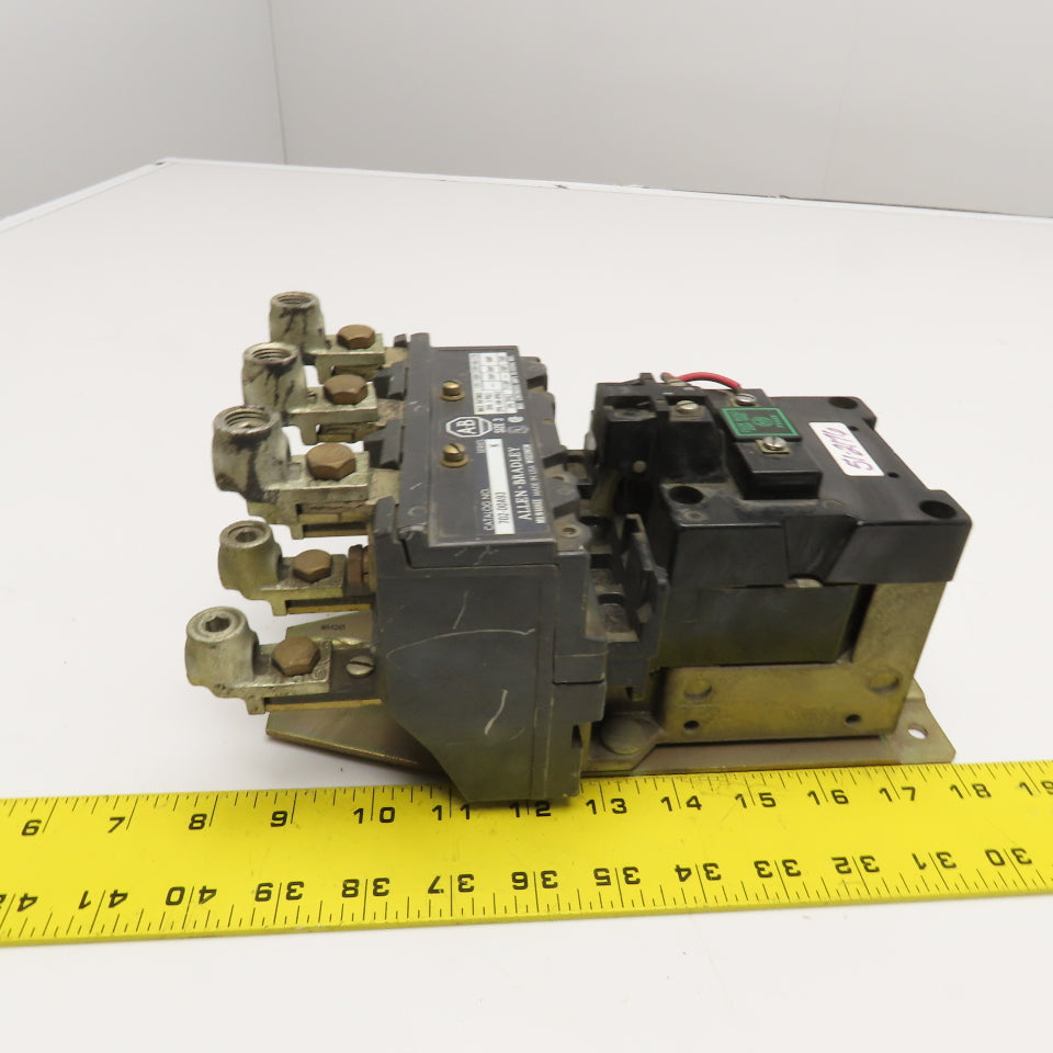 Allen Bradley 702-DOA93 Size 3 Contactor Starter 600V 50Hp 220/240V Coil