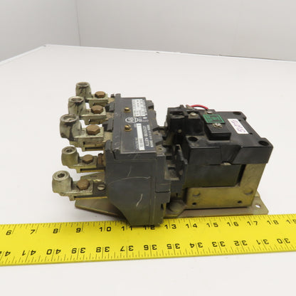 Allen Bradley 702-DOA93 Size 3 Contactor Starter 600V 50Hp 220/240V Coil