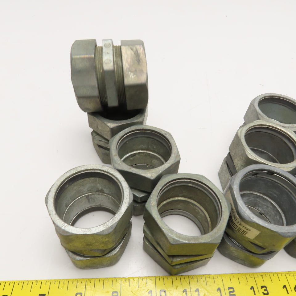 2" EMT Ridgid Conduit Compression Union Lot Of 10