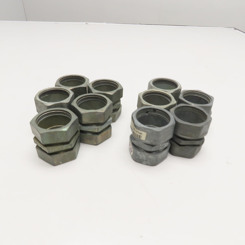 2" EMT Ridgid Conduit Compression Union Lot Of 10