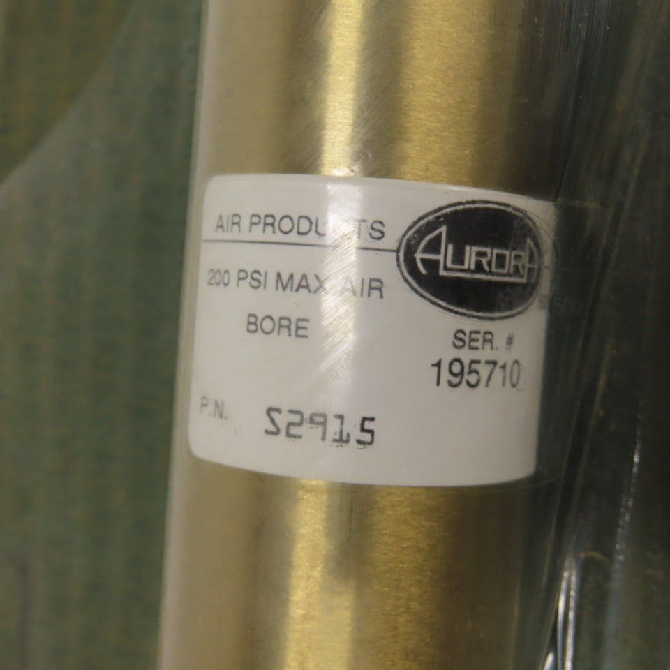 Aurora S2915 200 PSI Max Air Brass Air Cylinder