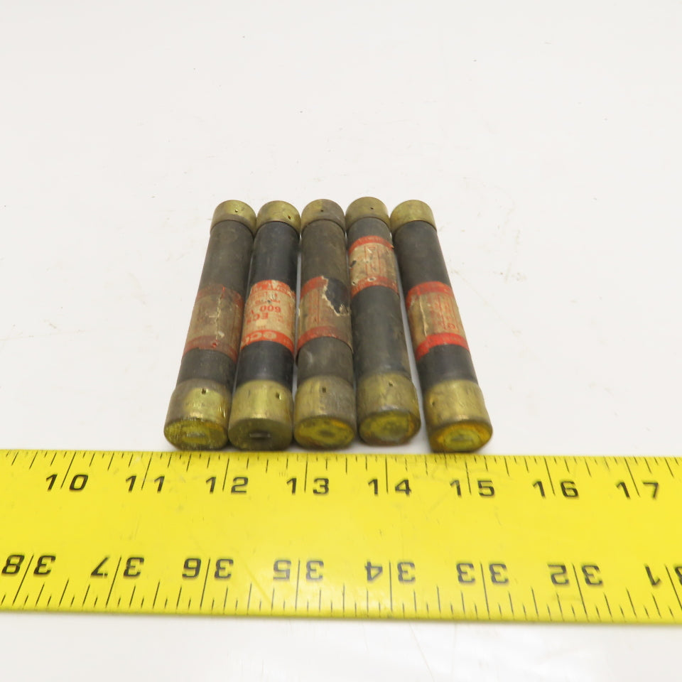 Economy Fuse ECS 30 600V 30A Class RK5 Fuse Lot Of 5