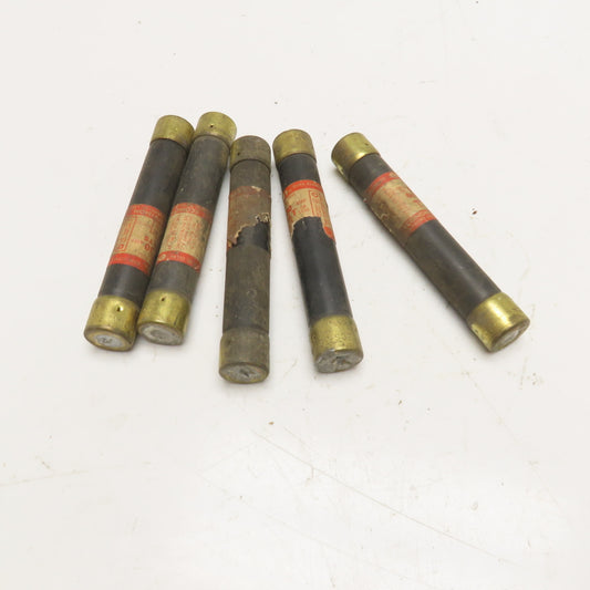 Economy Fuse ECS 30 600V 30A Class RK5 Fuse Lot Of 5