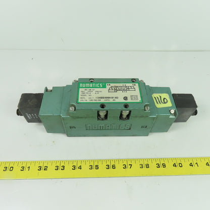 Numatics I34BB400K014D Pneumatic Air Solenoid Valve 120V 150 PSIG