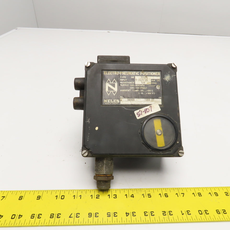 Neles NE 624/U 4-20/0-20mA DC Electropneumatic Positioner