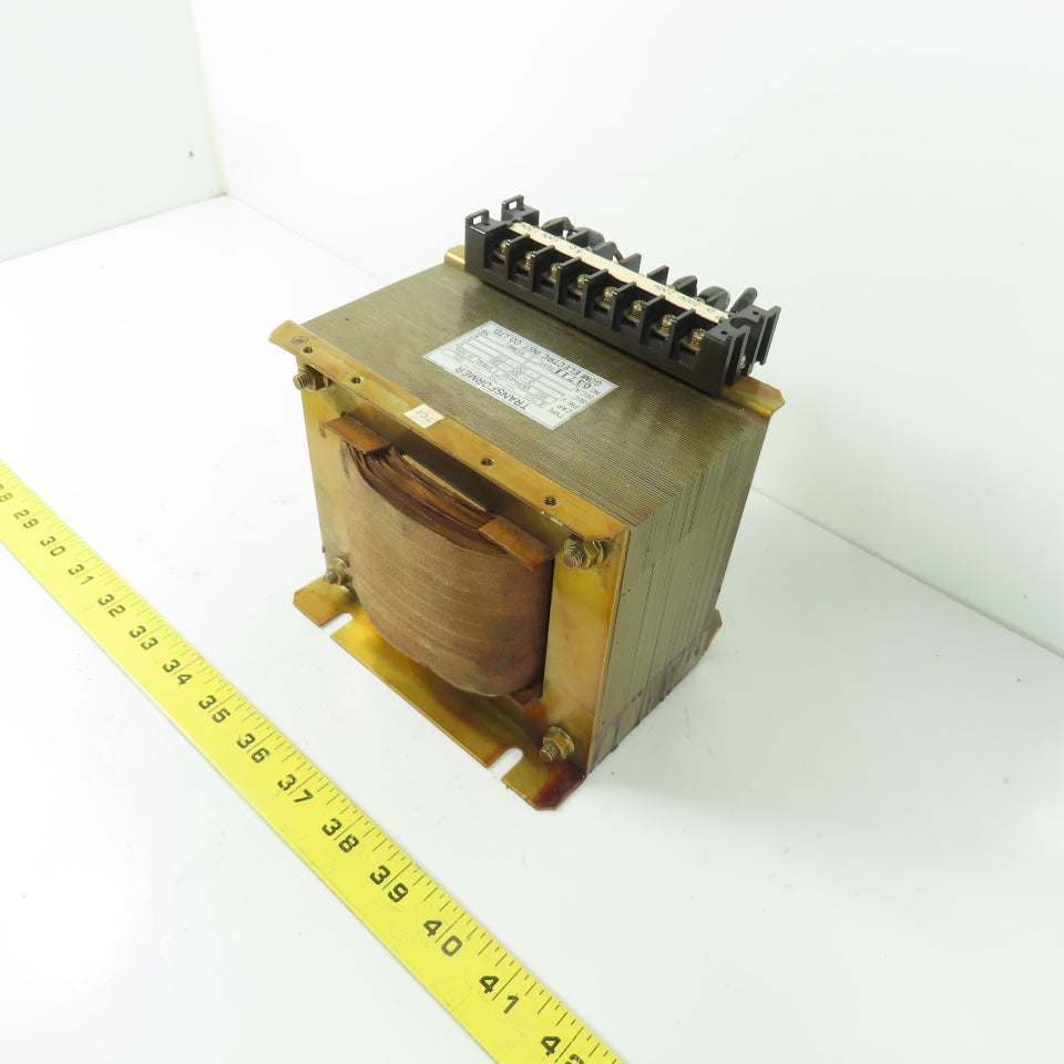 Gomi E2565-254-509 880VA 1Ph Industrial Control Transformer 200/220V to 100/110V