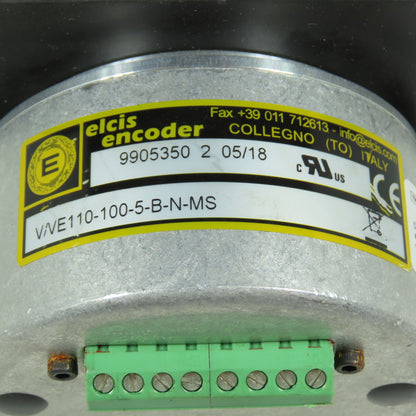 Elcis V/VE110-100-5-B-N-MS Electronic Handwheel Encoder 100 PPR 5V