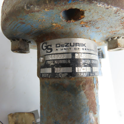 DeZURIK 9244903 6" Butterfly Valve EPDM Seat Manual Lever 175 CWP