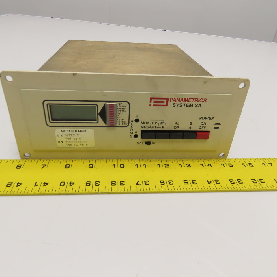 Panametrics 3A7H-32-12-0020 System 3A -100-0°C -30-70°C Panel Temperature Meter