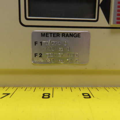 Panametrics 3A7H-32-12-0020 System 3A -100-0°C -30-70°C Panel Temperature Meter