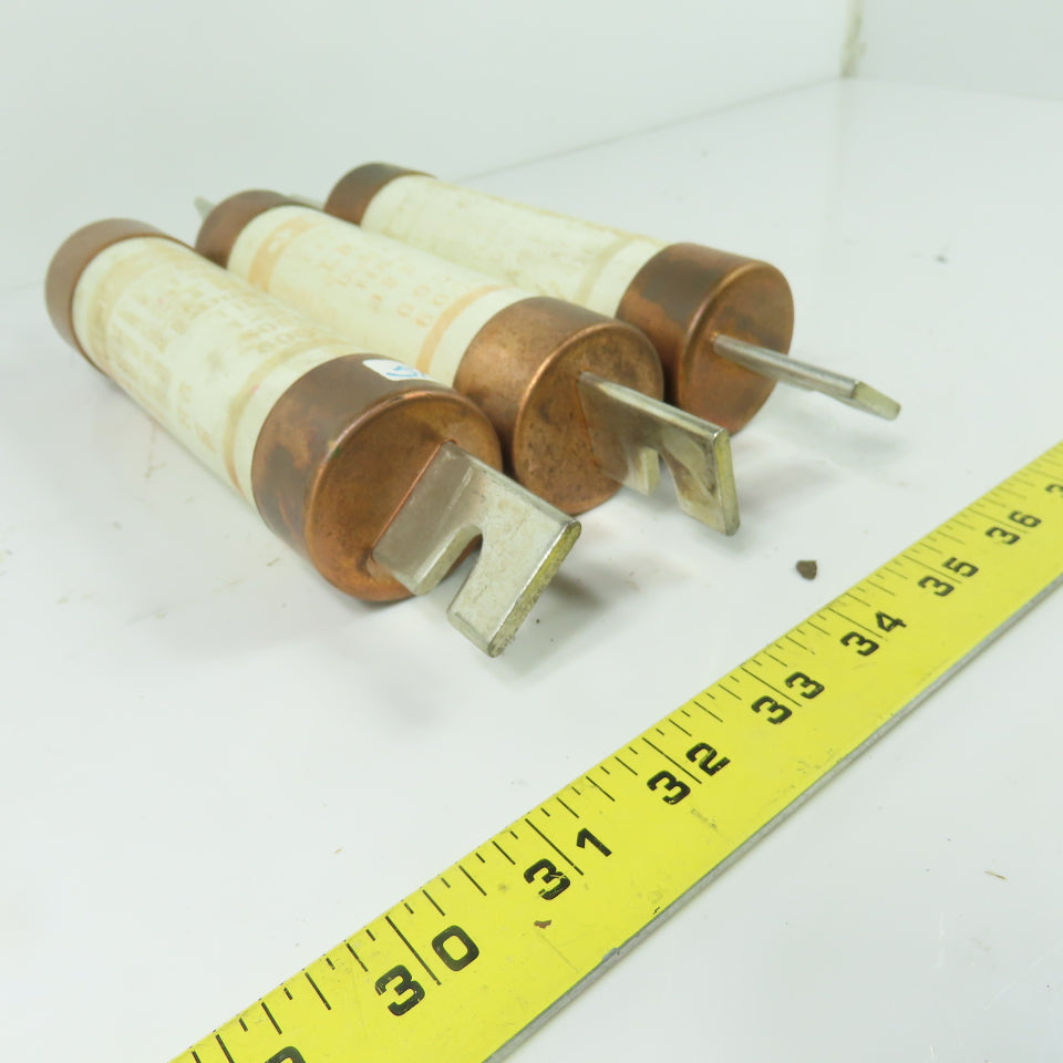 Gould Shawmut TRS125R Tri-onic Dual Element Time Delay Fuses 125A 600V