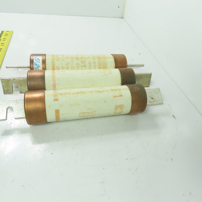 Gould Shawmut TRS125R Tri-onic Dual Element Time Delay Fuses 125A 600V