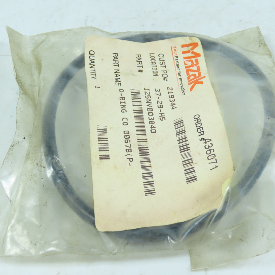 Mazak J25NV003840 O-Ring Seal CO 0067B P-100