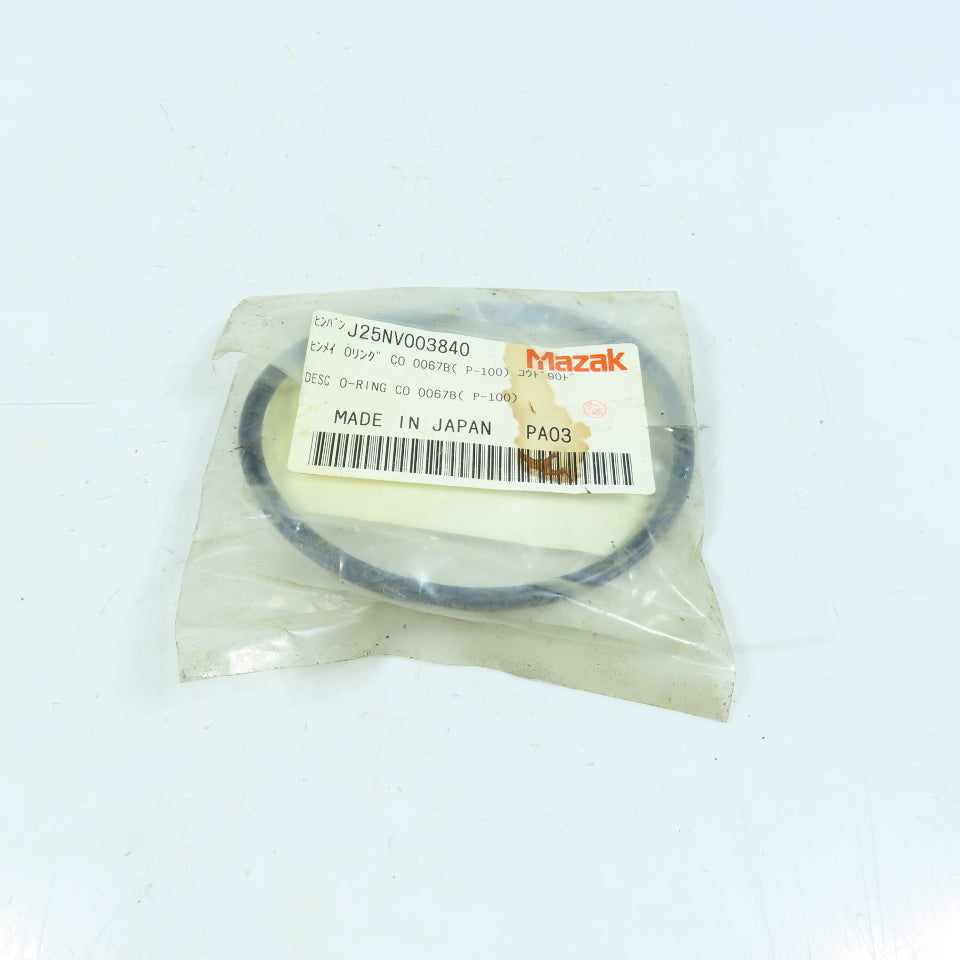 Mazak J25NV003840 O-Ring Seal CO 0067B P-100