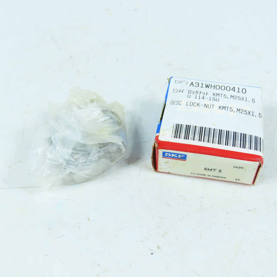 SKF A31WH000410 KMT 5 Precision Lock Nut M25x1.5