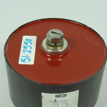 TPC FPG86Y0604J Power Capacitor 0.6uF 3000VDC 45Arms