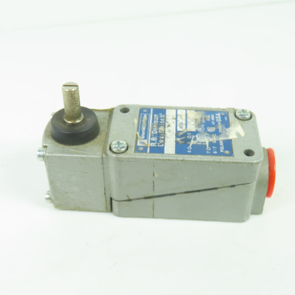 Telemecanique C2BJK01 R.B. Denison Lox-Switch Heavy Duty Limit Switch NEMA A600