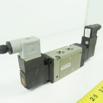 SMC US2666 Double Solenoid Air Valve 24VDC 5-Port