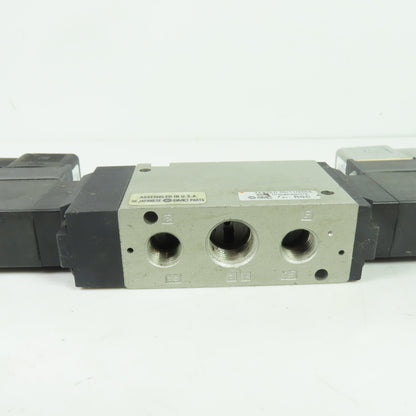 SMC US2666 Double Solenoid Air Valve 24VDC 5-Port