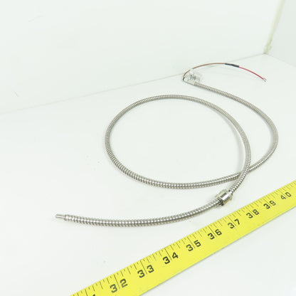 Tempco 0C273-4001 CP20021 E03 14 Flexible Armored Thermocouple Probe 0C273-4001