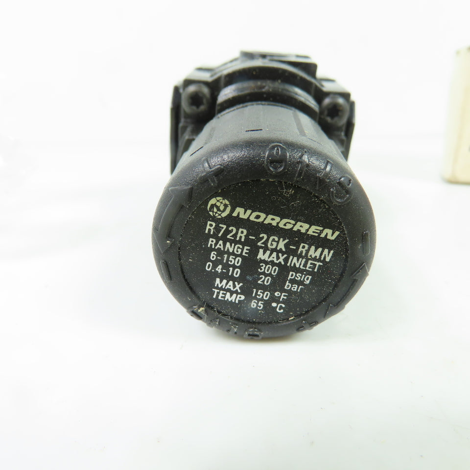 Norgren R72R-2GK-RMN Pneumatic Pressure Regulator 300 PSIG Max Inlet NEW
