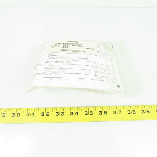 Electro-Matic Products, Inc. AD600RVA24DC Pictorial Adapter Plate Kit Coil 24VDC