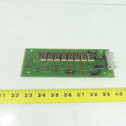 GE 44B294149-001 44B294236-002/1 8-Digit 7-Segment LED Display Circuit Board