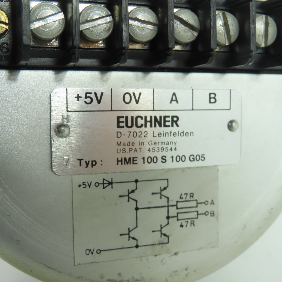 EUCHNER HME 100 S 100 G05 Electronic Handwheel Manual Pulse Generator D-7022