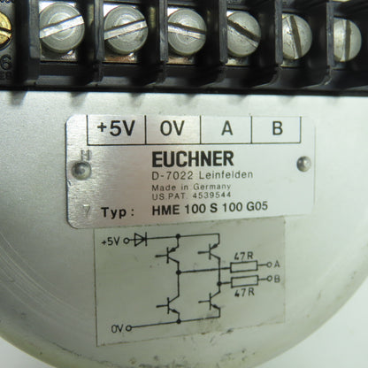 EUCHNER HME 100 S 100 G05 Electronic Handwheel Manual Pulse Generator D-7022