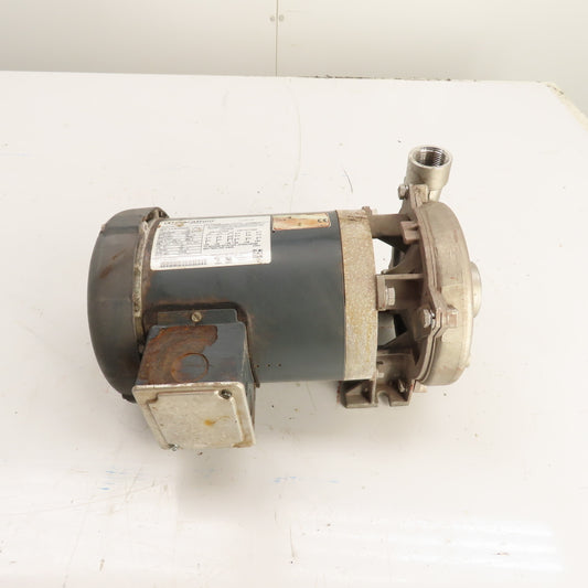 MP Pumps 29905 1-1/2HP Stainless Centrifugal Pump 208-230/460V 3Ph 1" x 1-1/2"
