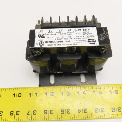 Hammond Power RM0008N30 3.00mH 60Hz 8A Class 1.2kV Three Phase Reactor