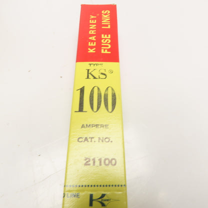Kearney KS100 Cat 21100 KS100 Amp Fuse Link NIB Lot Of 25