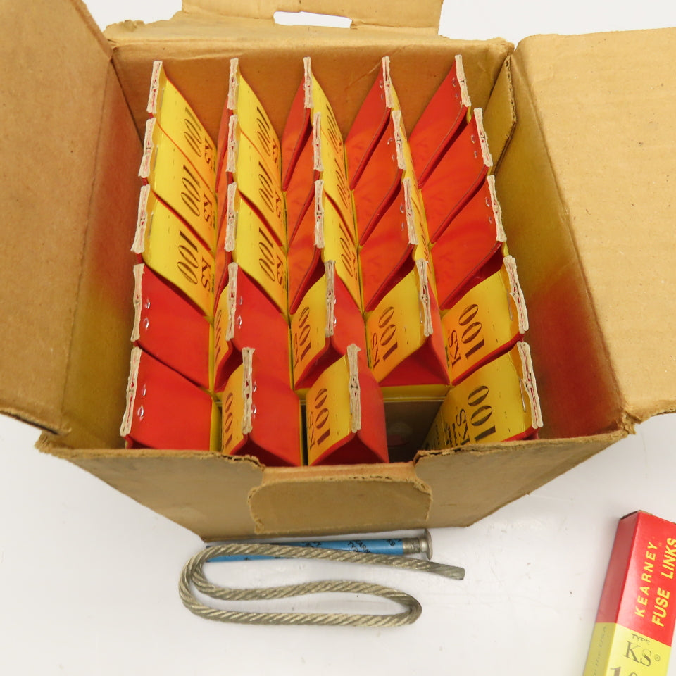 Kearney KS100 Cat 21100 KS100 Amp Fuse Link NIB Lot Of 25