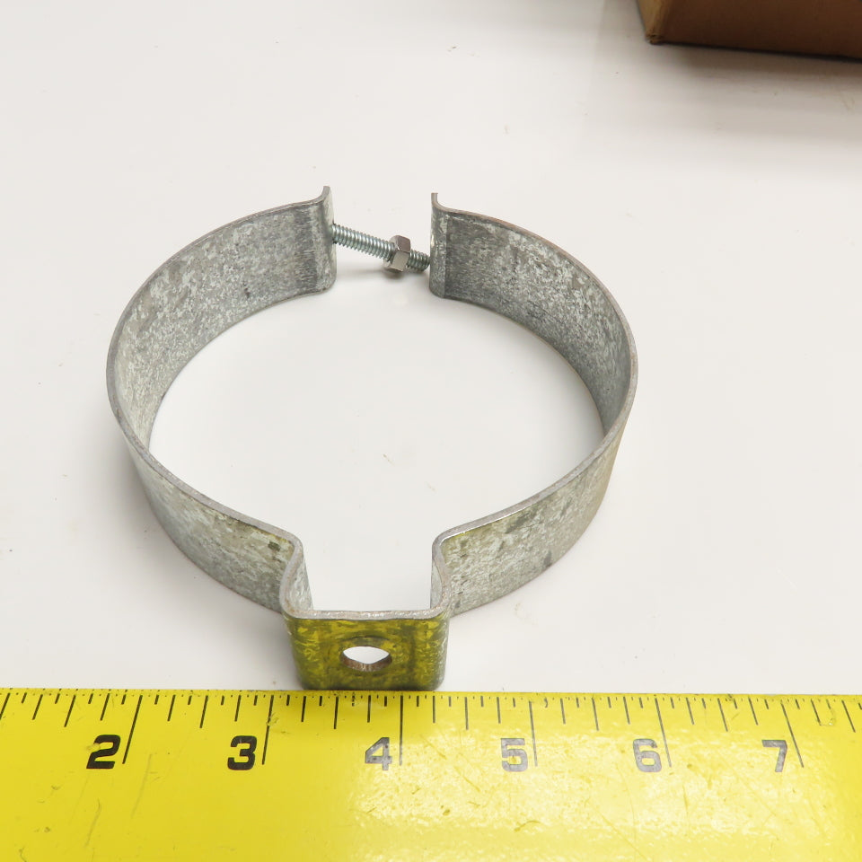 Steel City 6H9-B 4" Rigid Conduit Galvanized Steel Hanger Lot Of 10